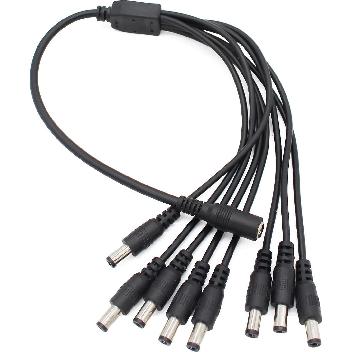 Cable Divisor DC 1 F a 8 M AIMHDUTY 5.5x2.1mm 12V 5A