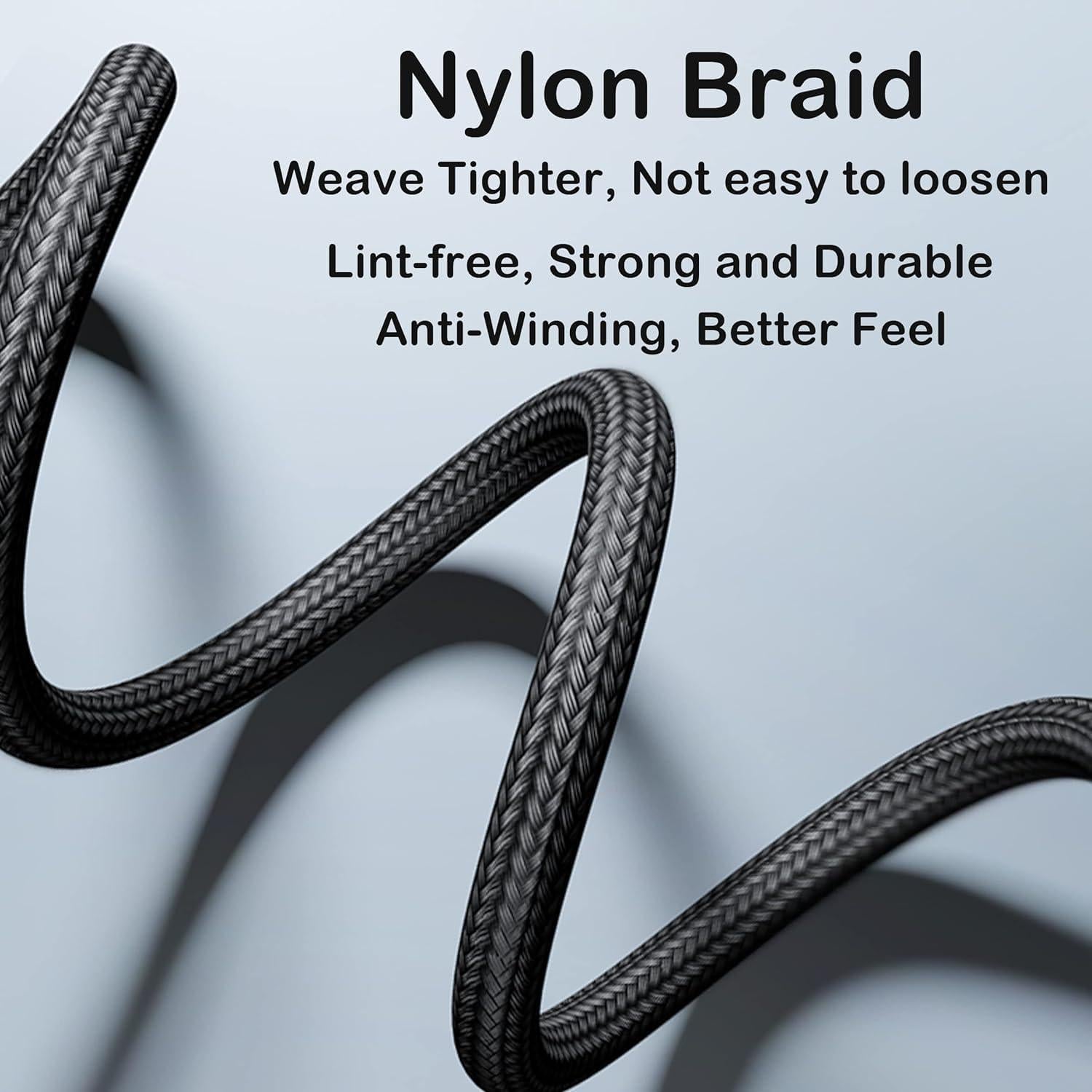 Cable Divisor USB C 3 en 1 GELRHONR 1.2M Carga Rápida 5A