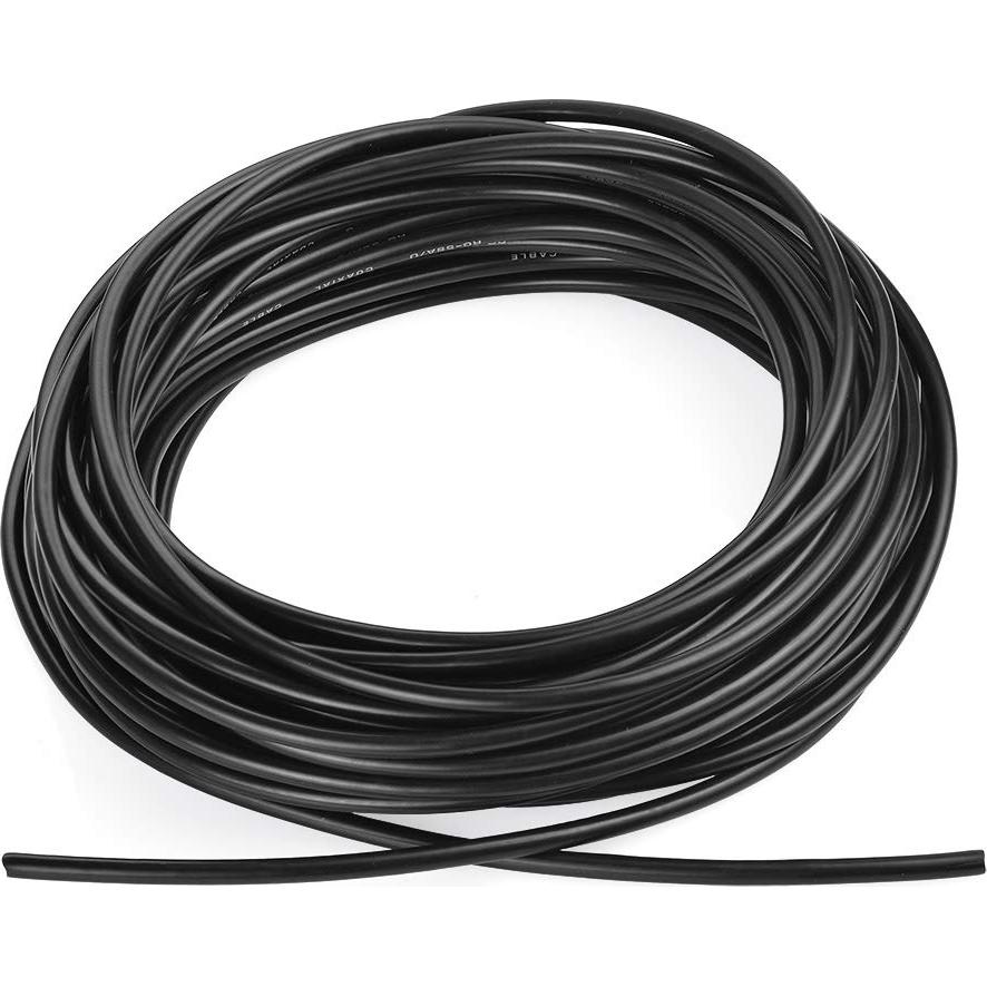 Cable coaxial RG58 A/U Eightwood 15.24m baja pérdida