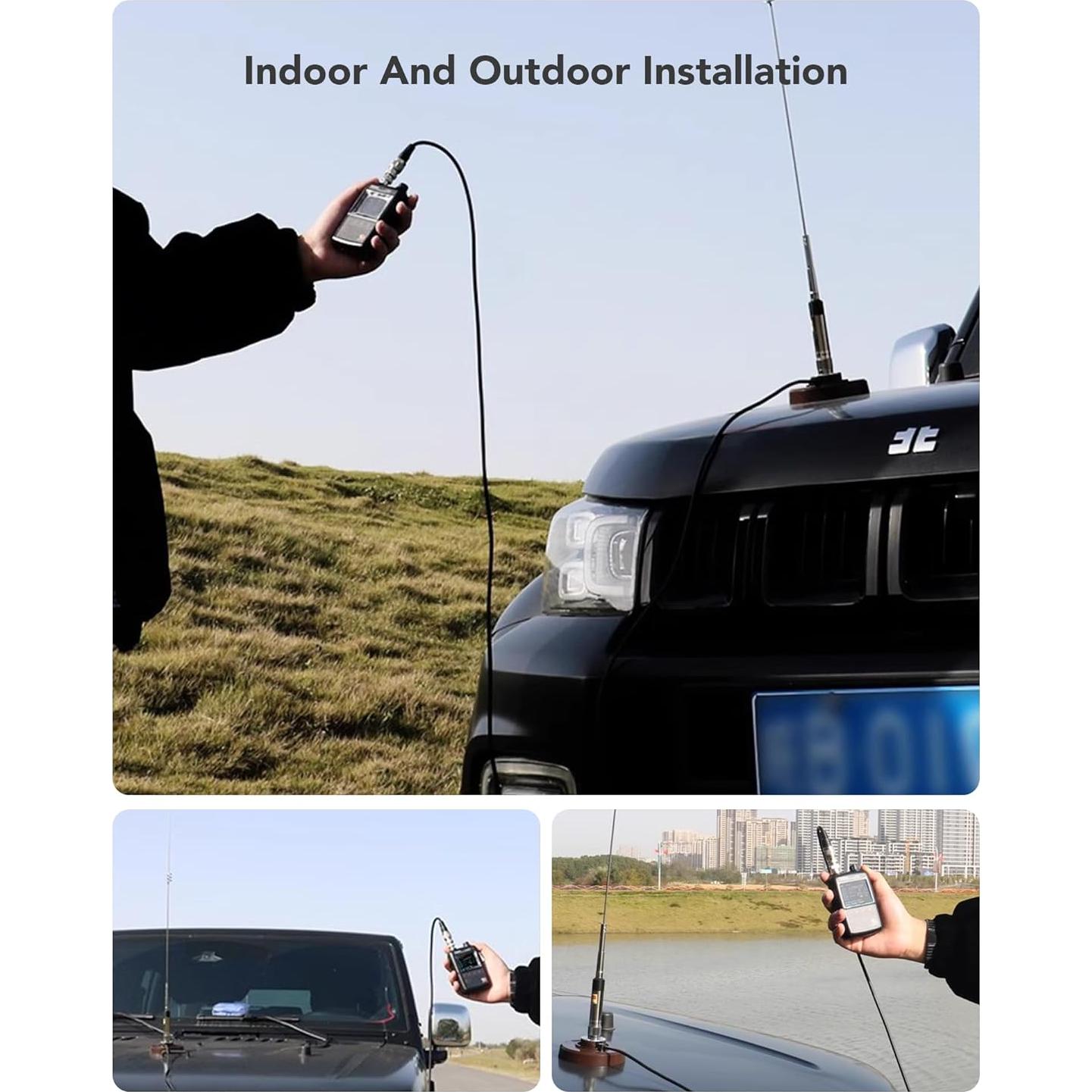 Cable Coaxial RG58 15.24M Foboiu UHF PL259 50 Ohm