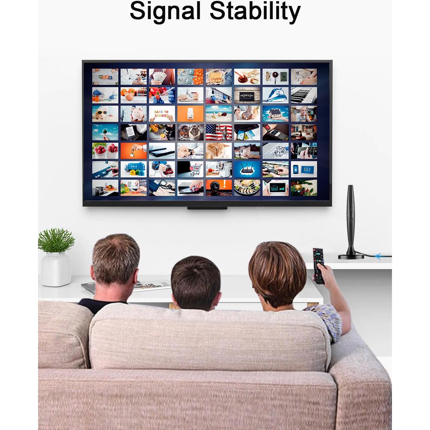 Cable Coaxial RG6 Bicmice 2m para TV y Antena Digital