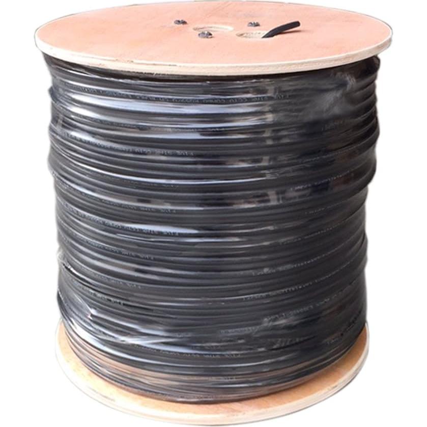 Cable Coaxial CCTV Siamés 1000 pies FiveStarCable RG59 + 18/2