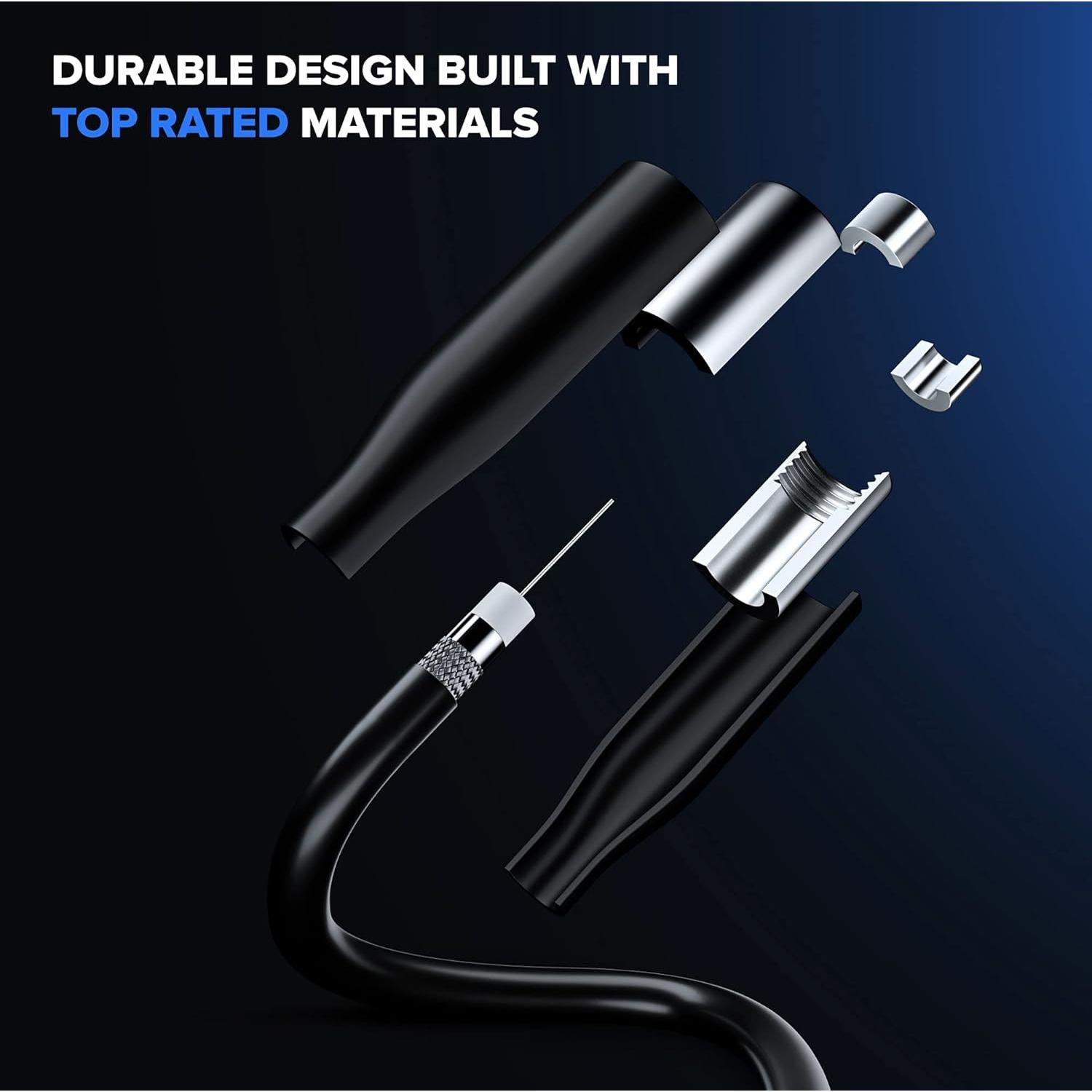 Cable Coaxial RG6 Maximm 7.62m Triple Blindaje para TV