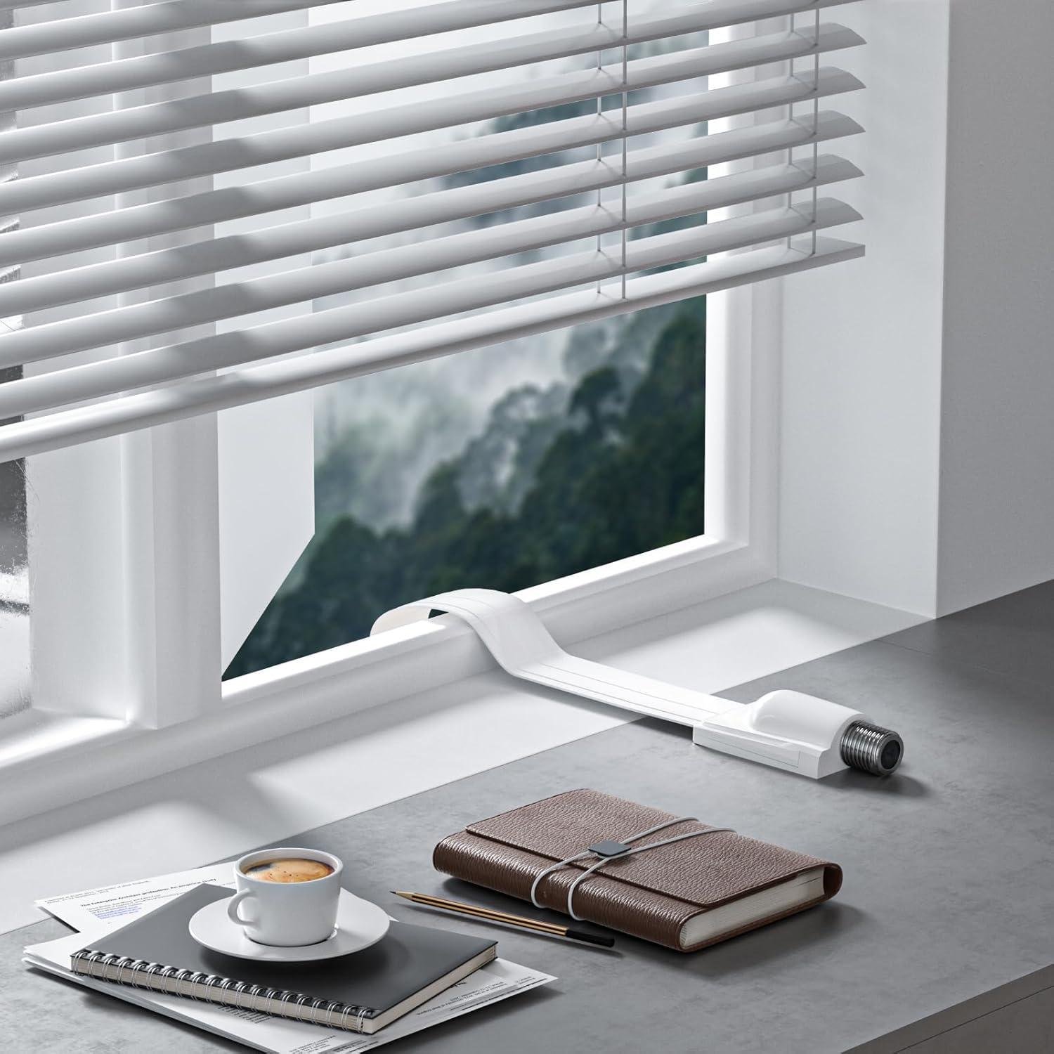 Cable Coaxial Ultra Plano Goupchn RG6 Hembrado 26cm Blanco