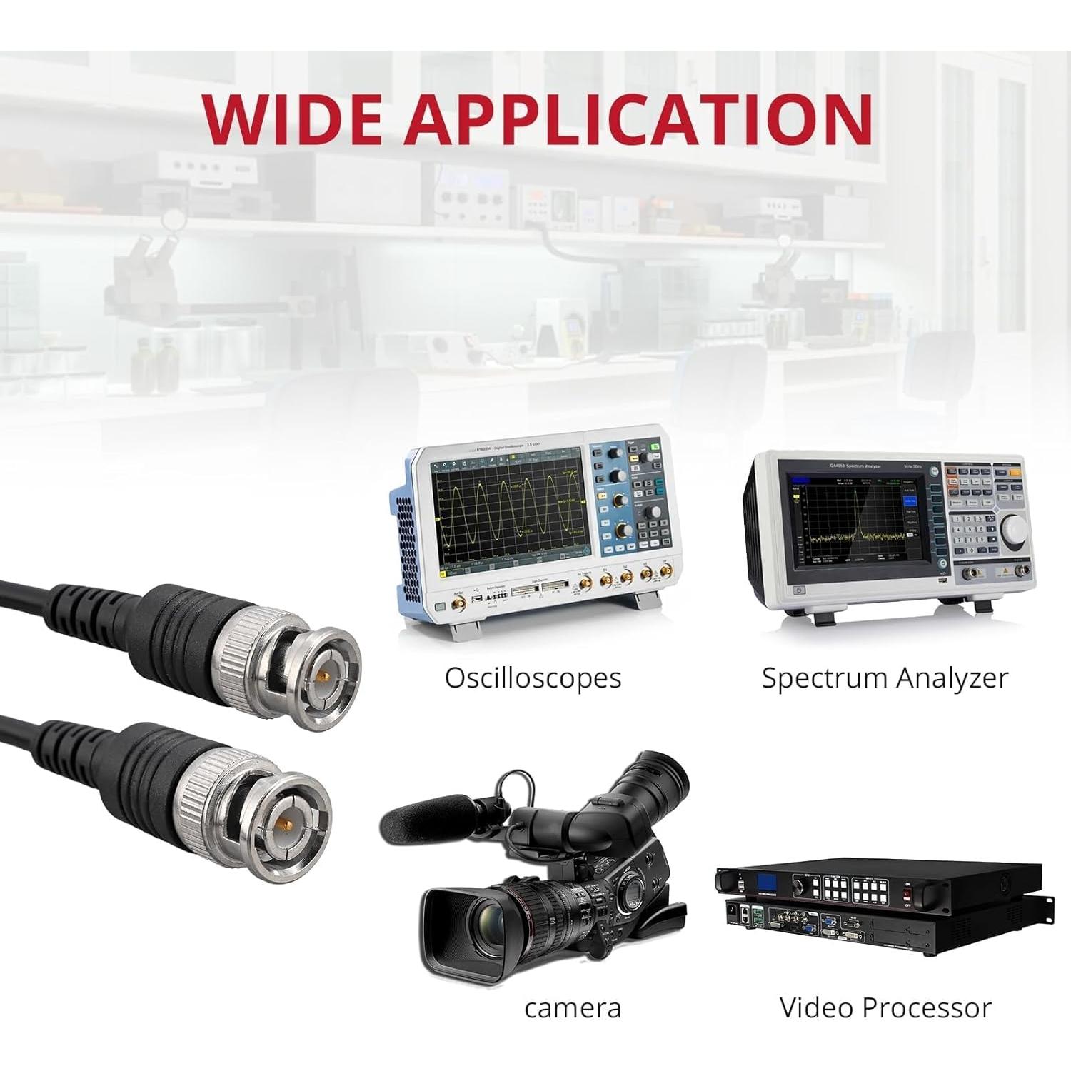 Cable Coaxial BNC Macho a Macho 1M 50 Ohm BINTA