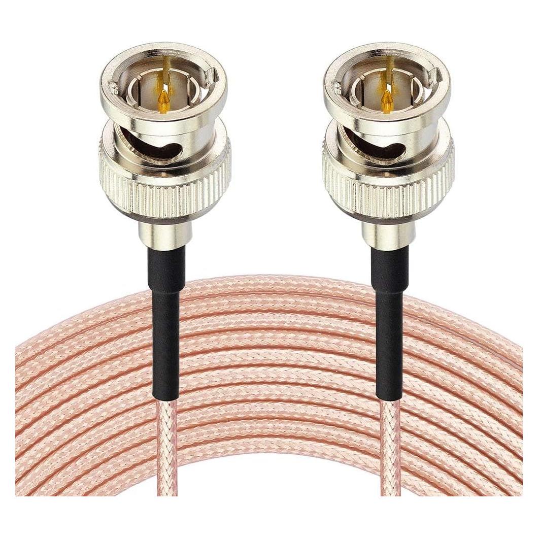 Cable SDI Superbat RG179 30cm BNC Macho 75 Ohm HD 1080p
