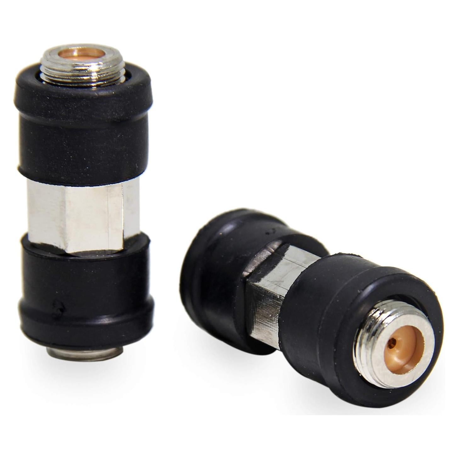 Conector Coaxial RG6 Impermeable Hembrado - Paquete de 2