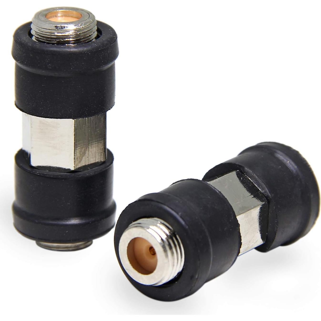 Conector Coaxial RG6 Impermeable Hembrado - Paquete de 2