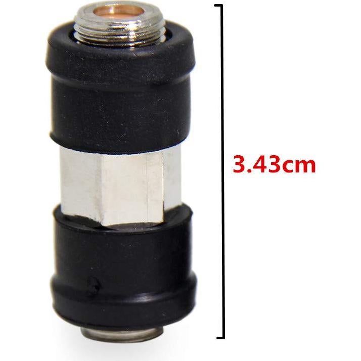 Conector Coaxial RG6 Impermeable Hembrado - Paquete de 2
