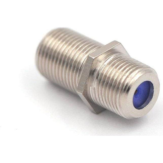 Conector Coaxial VCE 6 Pcs Niquelado 3GHz para TV