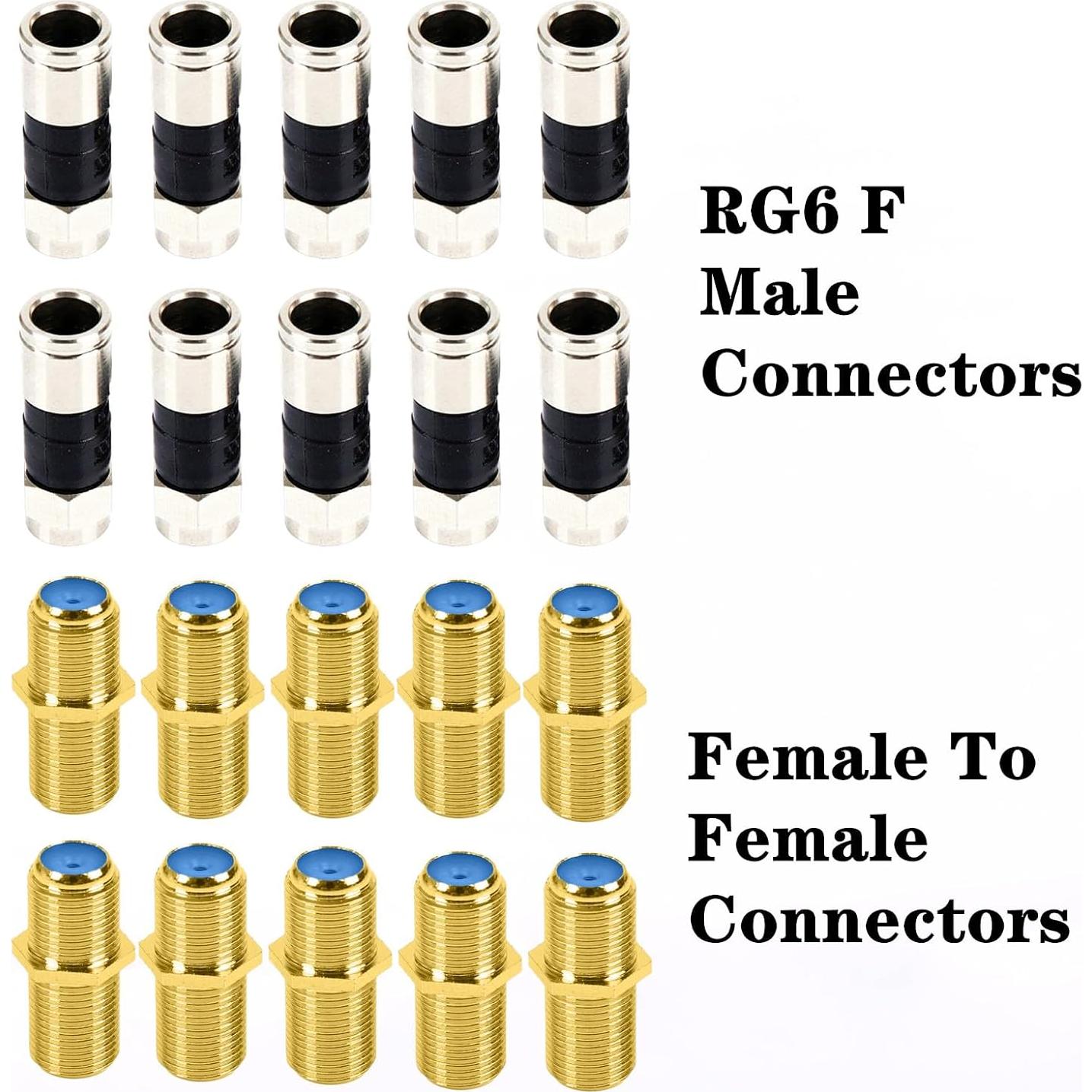 Kit de Herramientas de Crimpado Coaxial Gaobige RG6 RG59 RG11