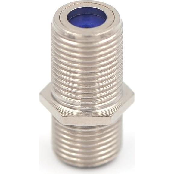 Conector Coaxial Hembra a Hembra VCE RG6 3GHz - Paquete de 5