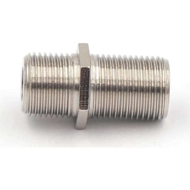 Conector Coaxial Hembra a Hembra VCE RG6 3GHz - Paquete de 5