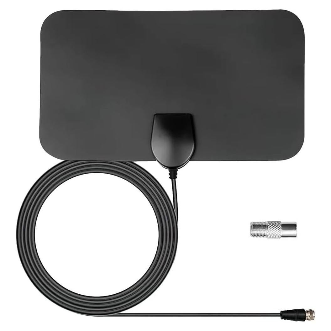 Antena de TV Interior ZBJBinCH 4K HD Amplificada 200 km