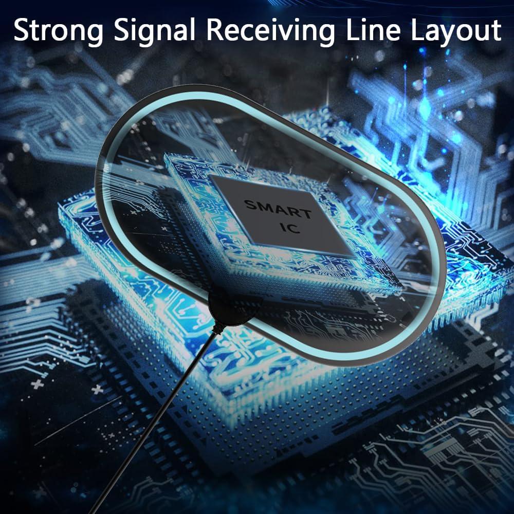 Antena Digital HD QTEANCOOL para Smart TV 4K 10m Coaxial