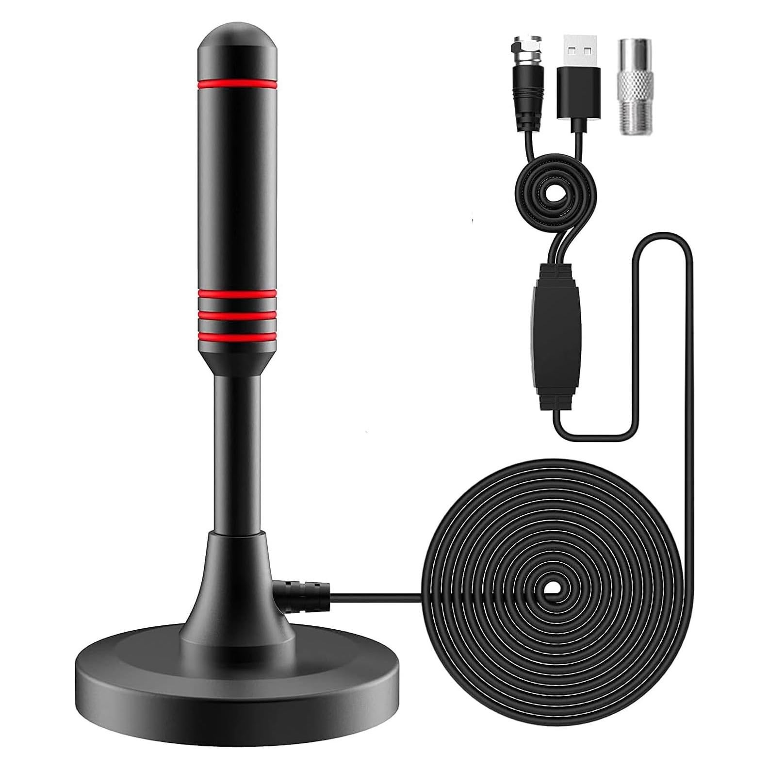 Antena HDTV Digital XIANGLYO con Amplificador 200 Millas 4K