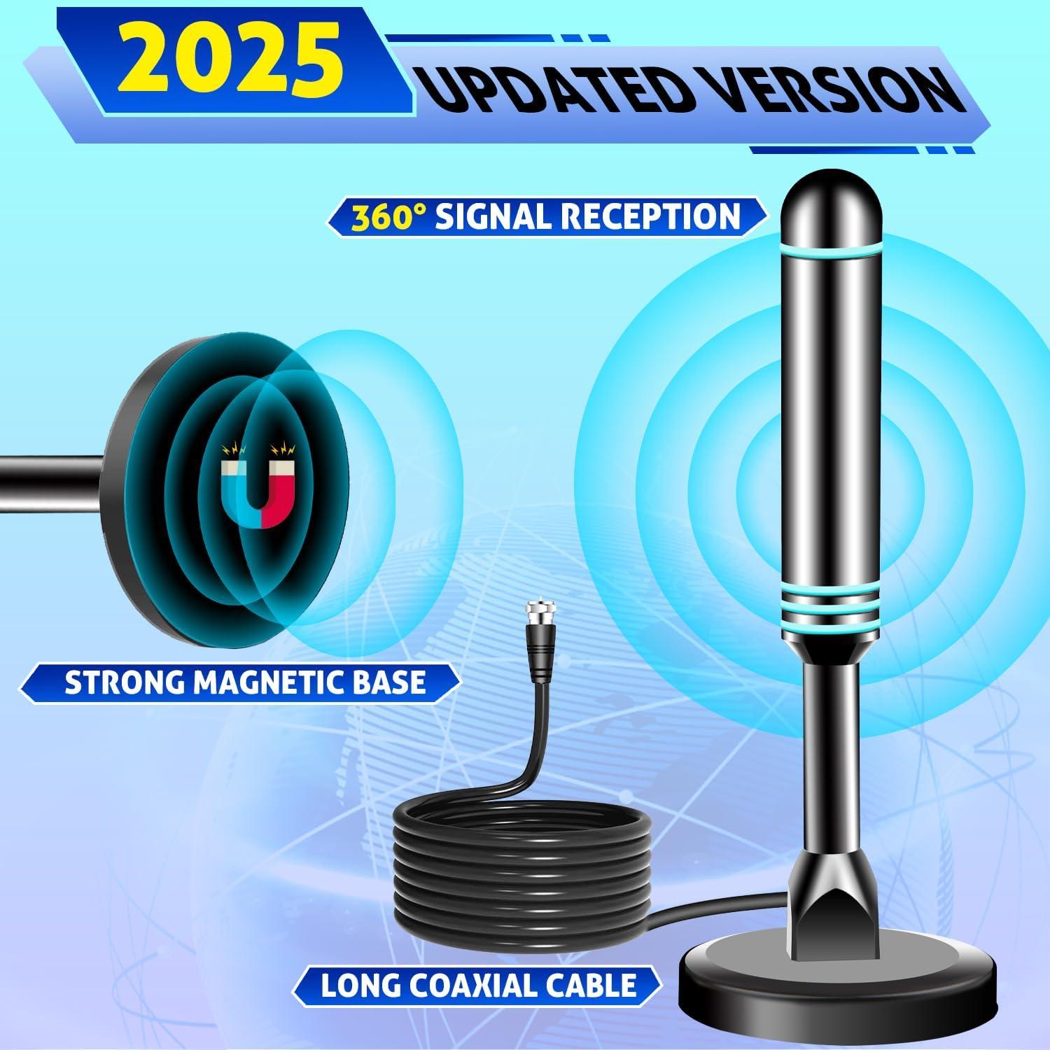 Antena Digital Interior DTVSMARTSHOW DT011-2 4K 1080P