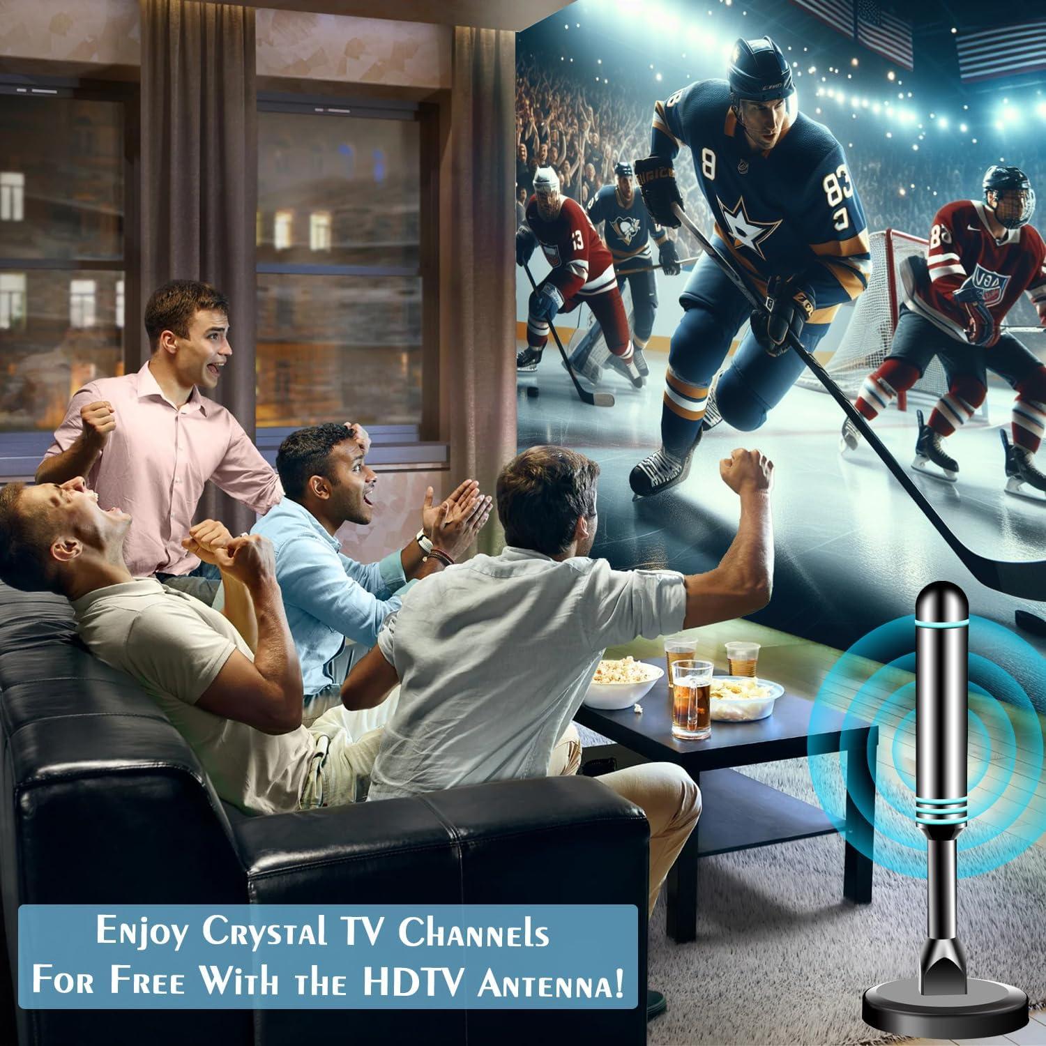 Antena Digital Interior DTVSMARTSHOW DT011-2 4K 1080P