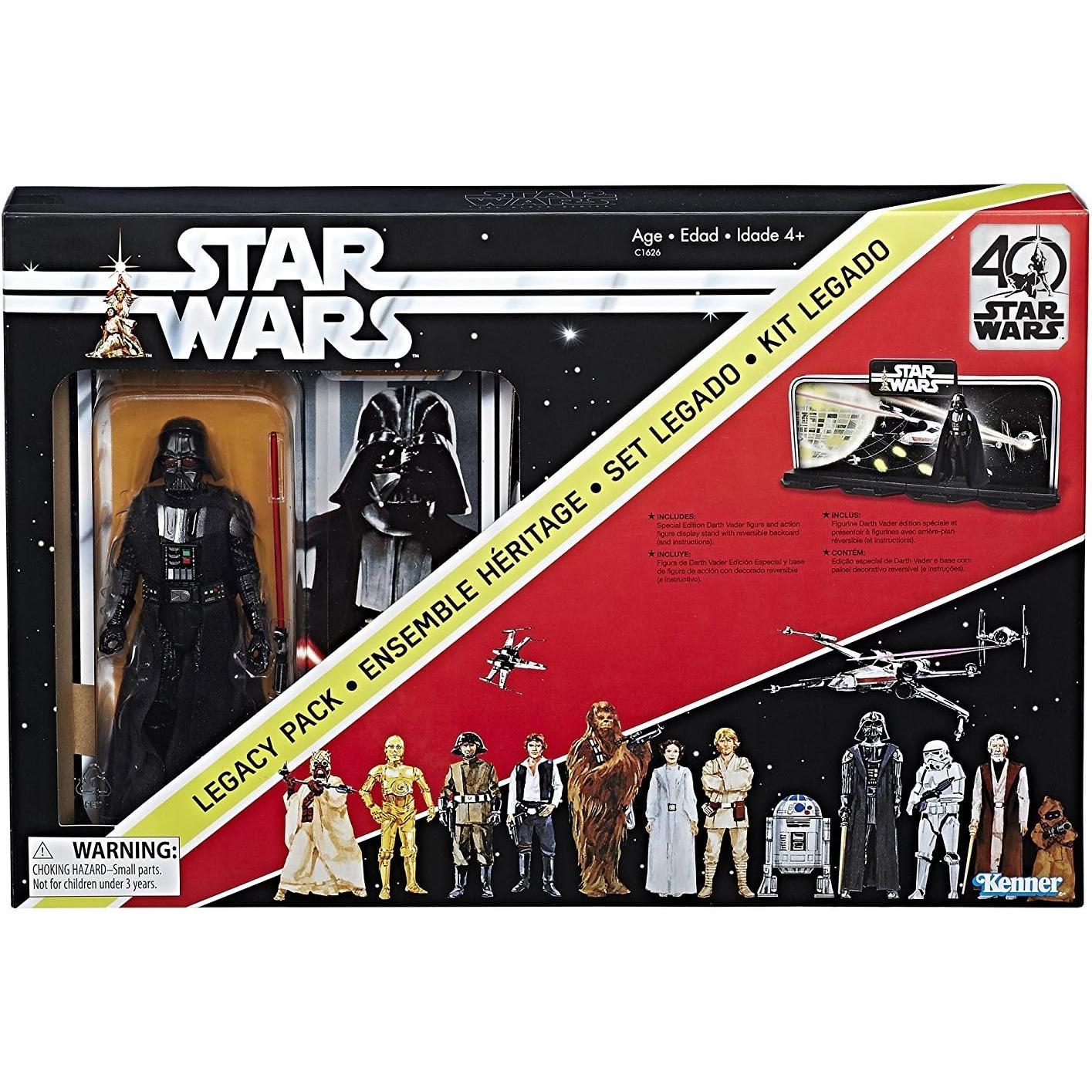 Figura de Acción Darth Vader 40 Aniversario Hasbro 15.24 cm