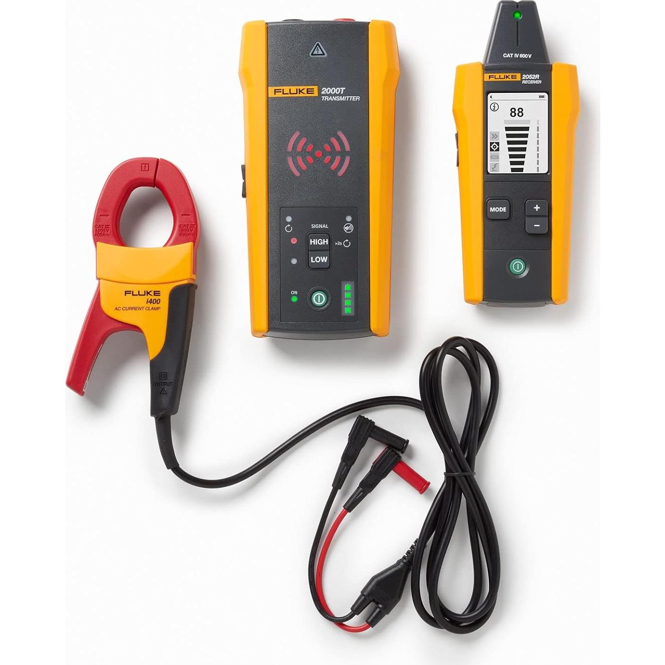 Kit de rastreo de cables Fluke 2052 CAT IV 600 V con estuche