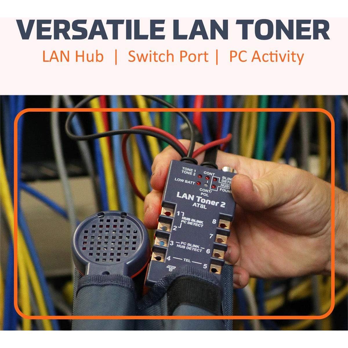 Kit de Generador de Tono y Sonda LAN TEMPO AT8LK - Prueba de Cableado