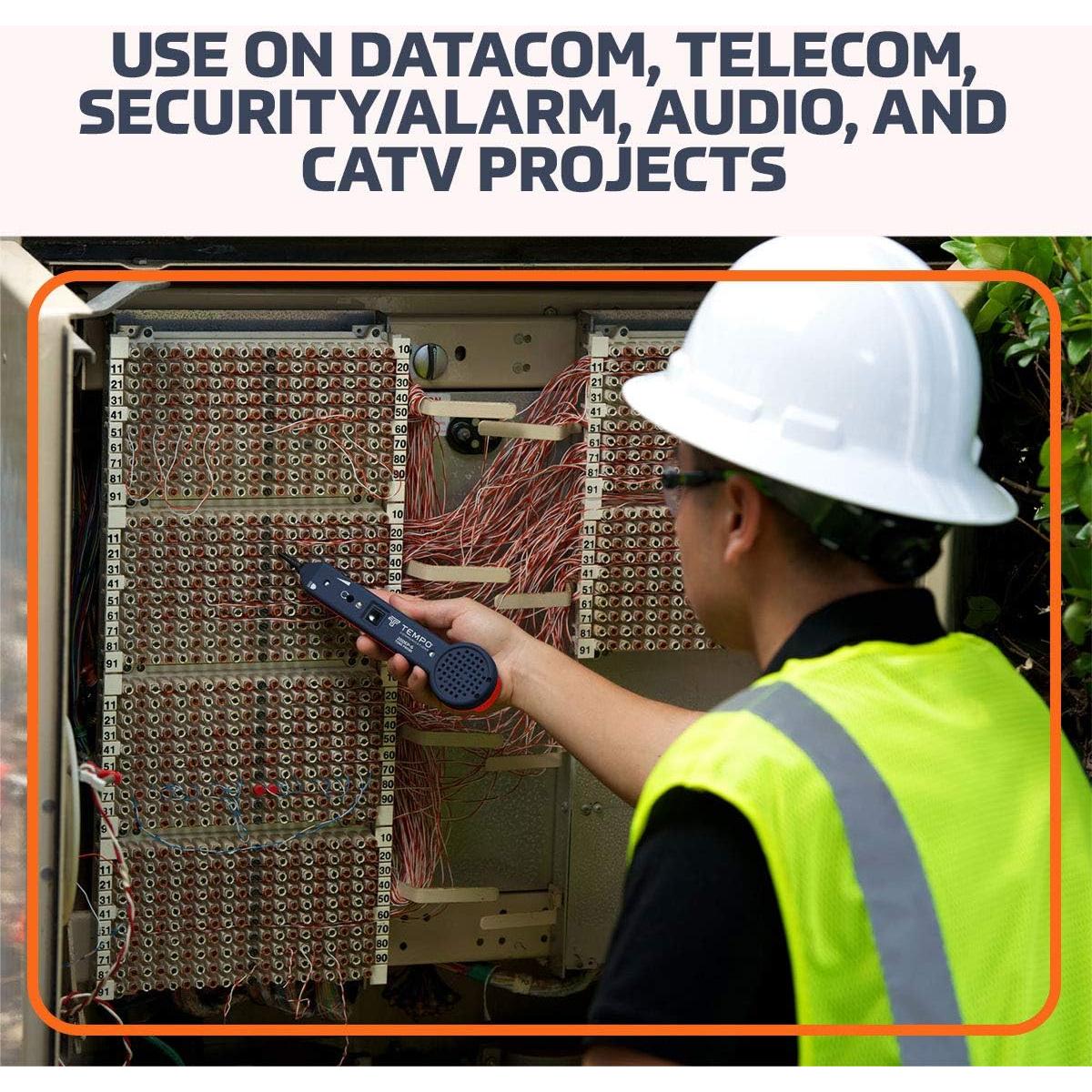 Kit de Generador de Tono y Sonda LAN TEMPO AT8LK - Prueba de Cableado
