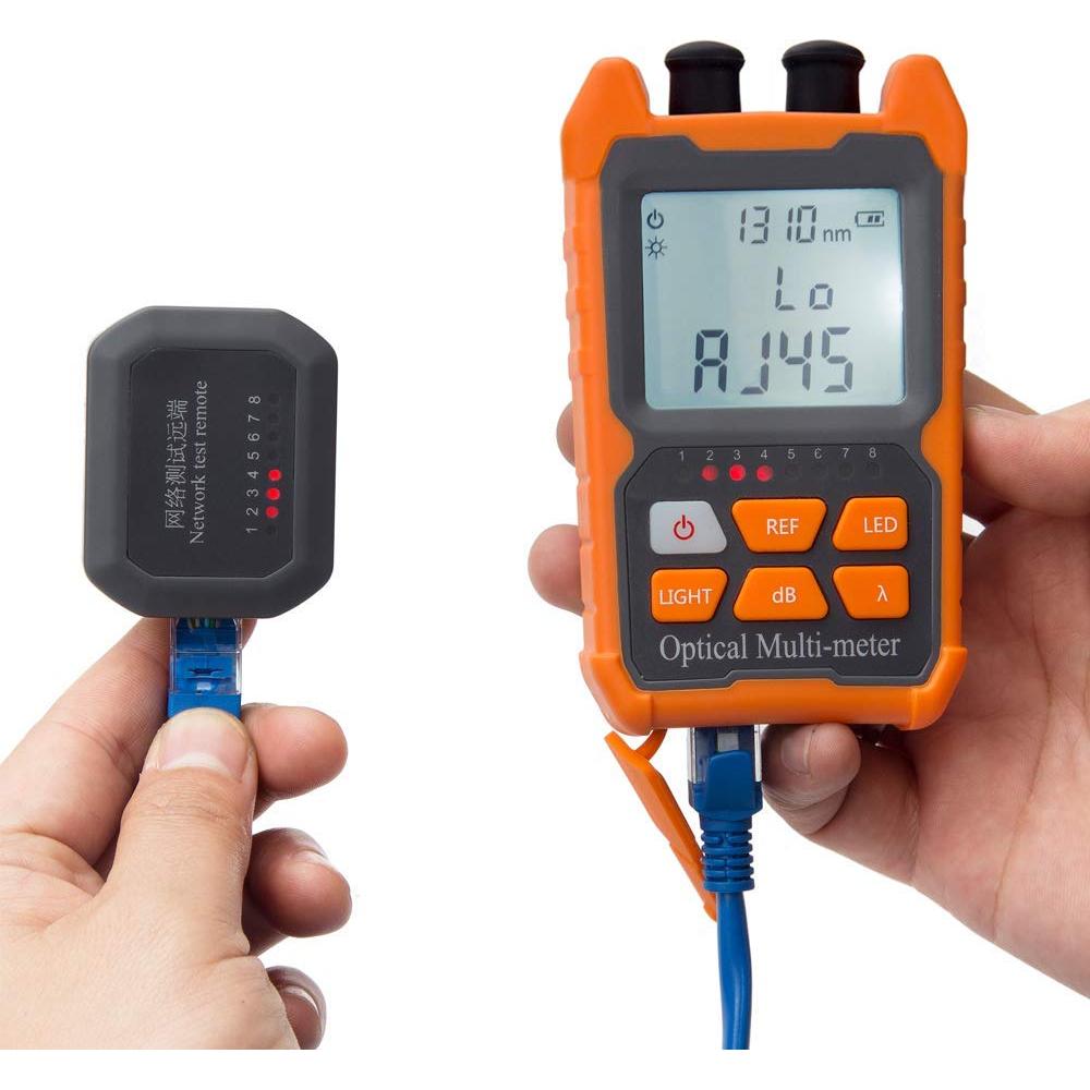 Medidor de Potencia Óptica Portátil Yide OPM-VFL-1 2mW VFL