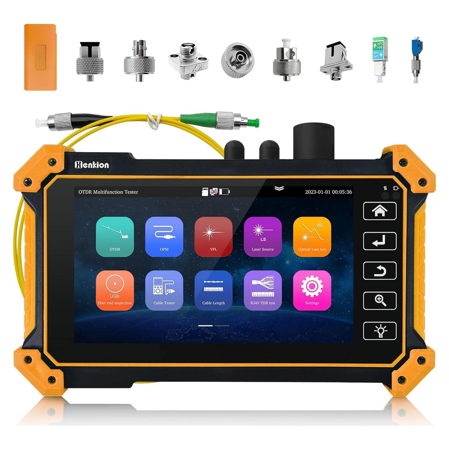 Probador de Fibra Óptica Henkion RSO-51 1310/1550nm 26/24dB