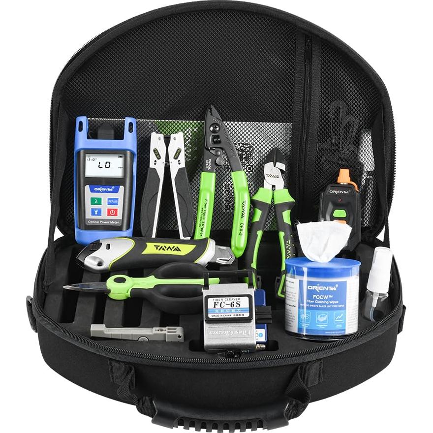 Kit de Herramientas de Fibra Óptica Decaat TFH-63D - Medidor y Localizador