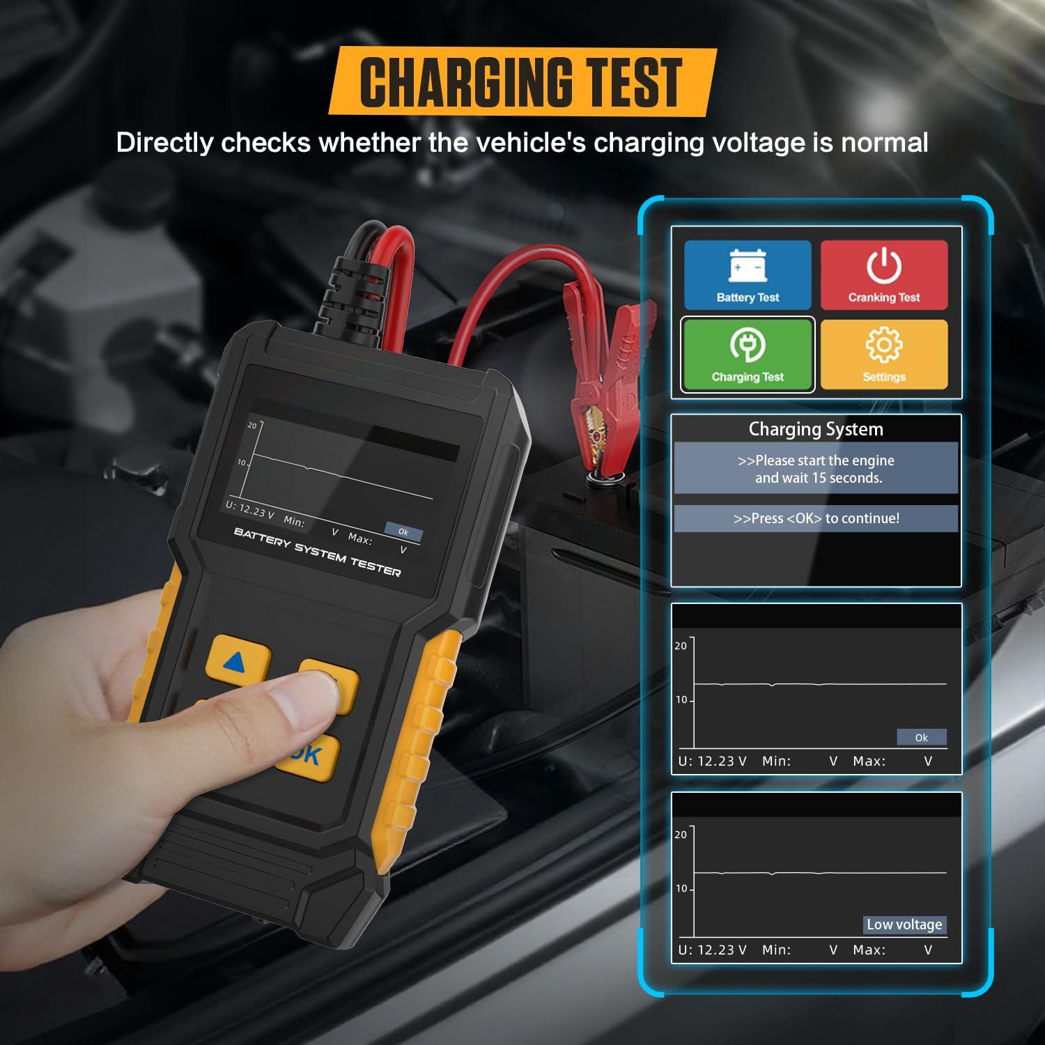 Probador de Batería de Coche LINXINO BT360 12V 24V CCA