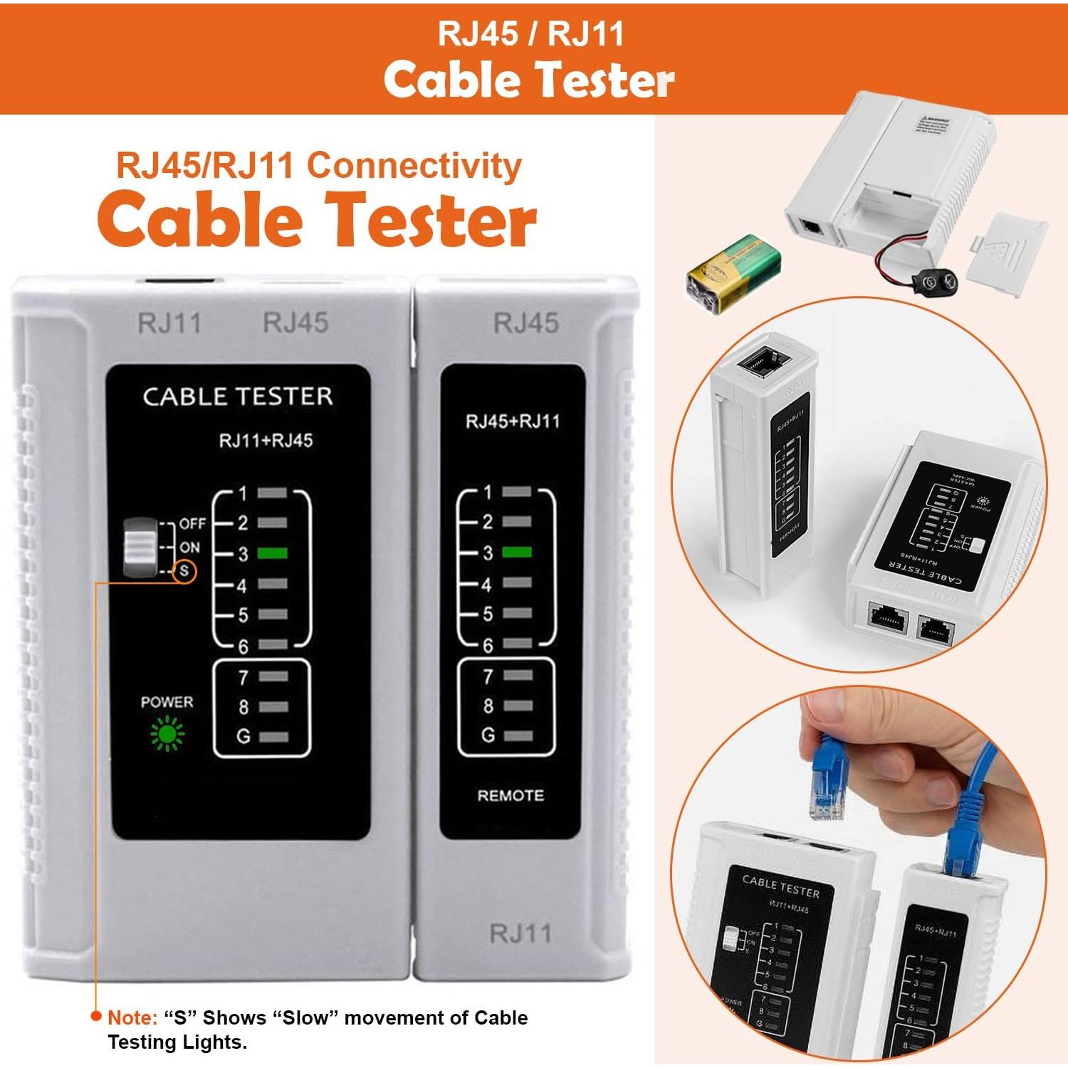 Kit de Crimpado RJ45 Passthrough SAMTEK para Ethernet