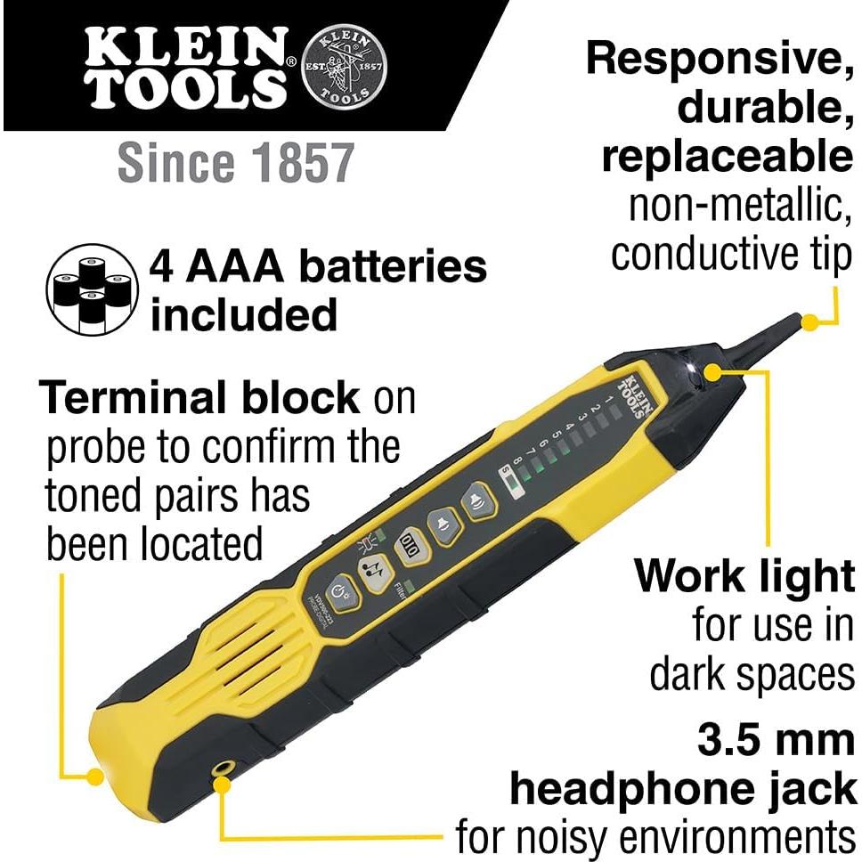 Sonda Digital de Trazado de Cables Klein Tools VDV500-223