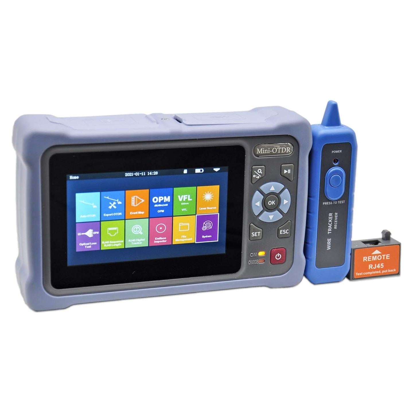 Probador OTDR de Fibra Óptica NUO KE 1310/1550nm 100km