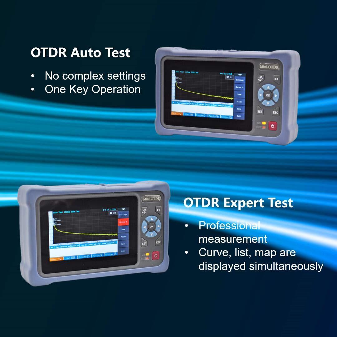 Probador OTDR de Fibra Óptica NUO KE 1310/1550nm 100km