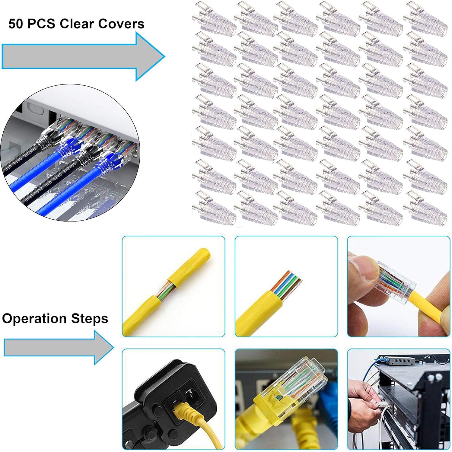 Kit de Herramientas Crimper LEATBUY-TECH RJ45/RJ11/RJ12