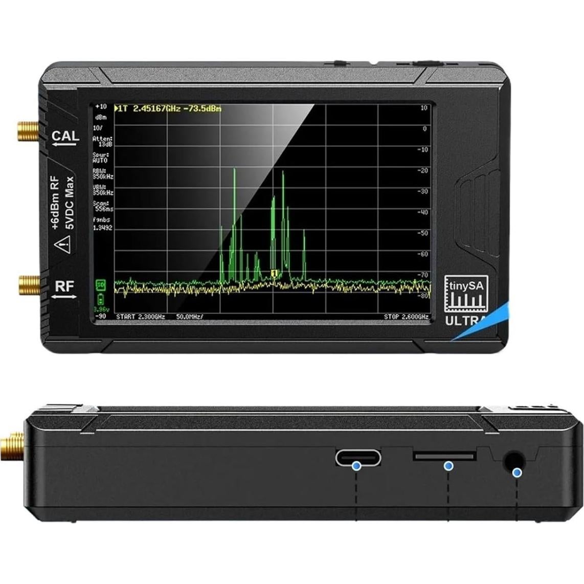 Analizador de Espectro SVSBJMK 4" 100kHz a 5.3GHz