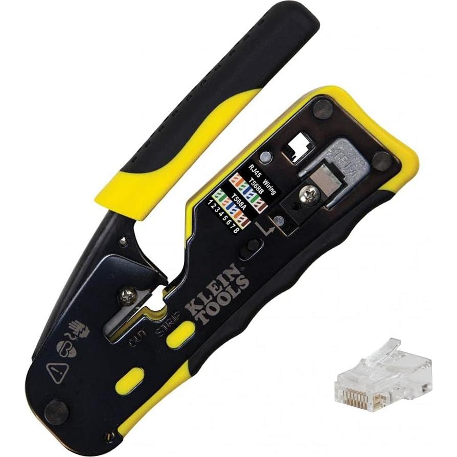 Juego de Herramientas de Conector de Cable Klein Tools CAT6