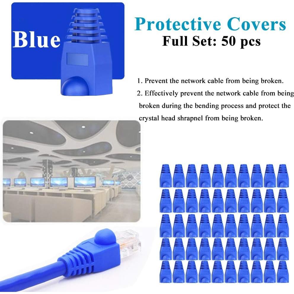 Kit de Herramientas Crimpador RJ45 LEATBUY-TECH Naranja