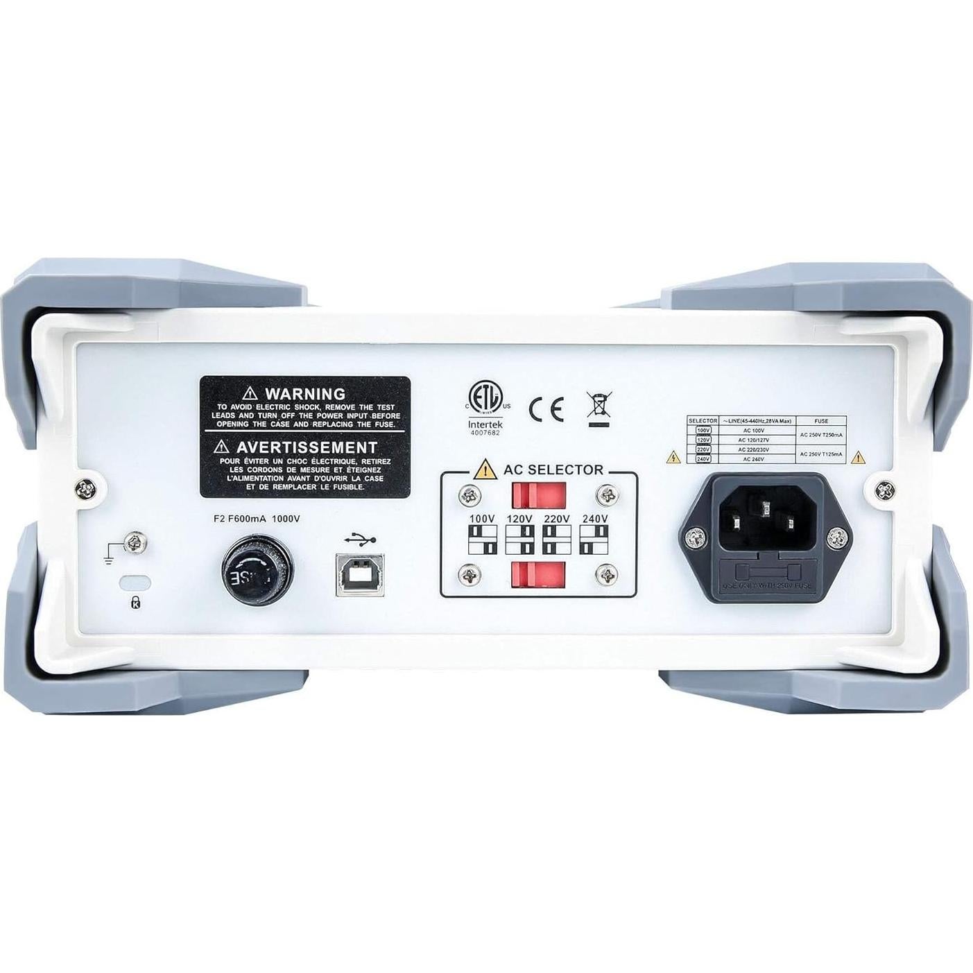 Multímetro Digital UNI-T UT8804E 200000 Cuentas 4.3" TFT