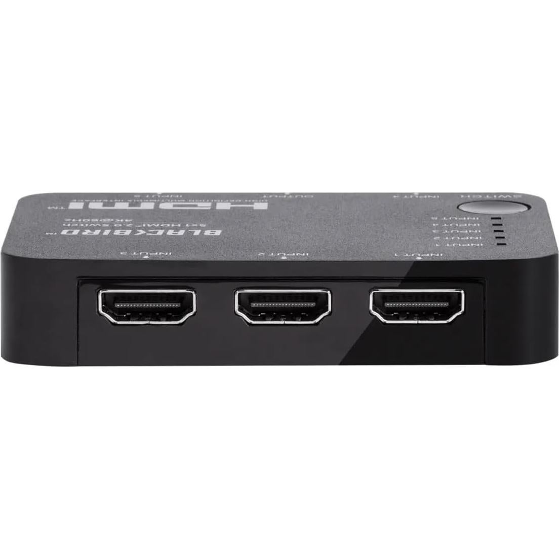 Interruptor HDMI 4K 5x1 Monoprice - 60Hz, HDR, Control Remoto