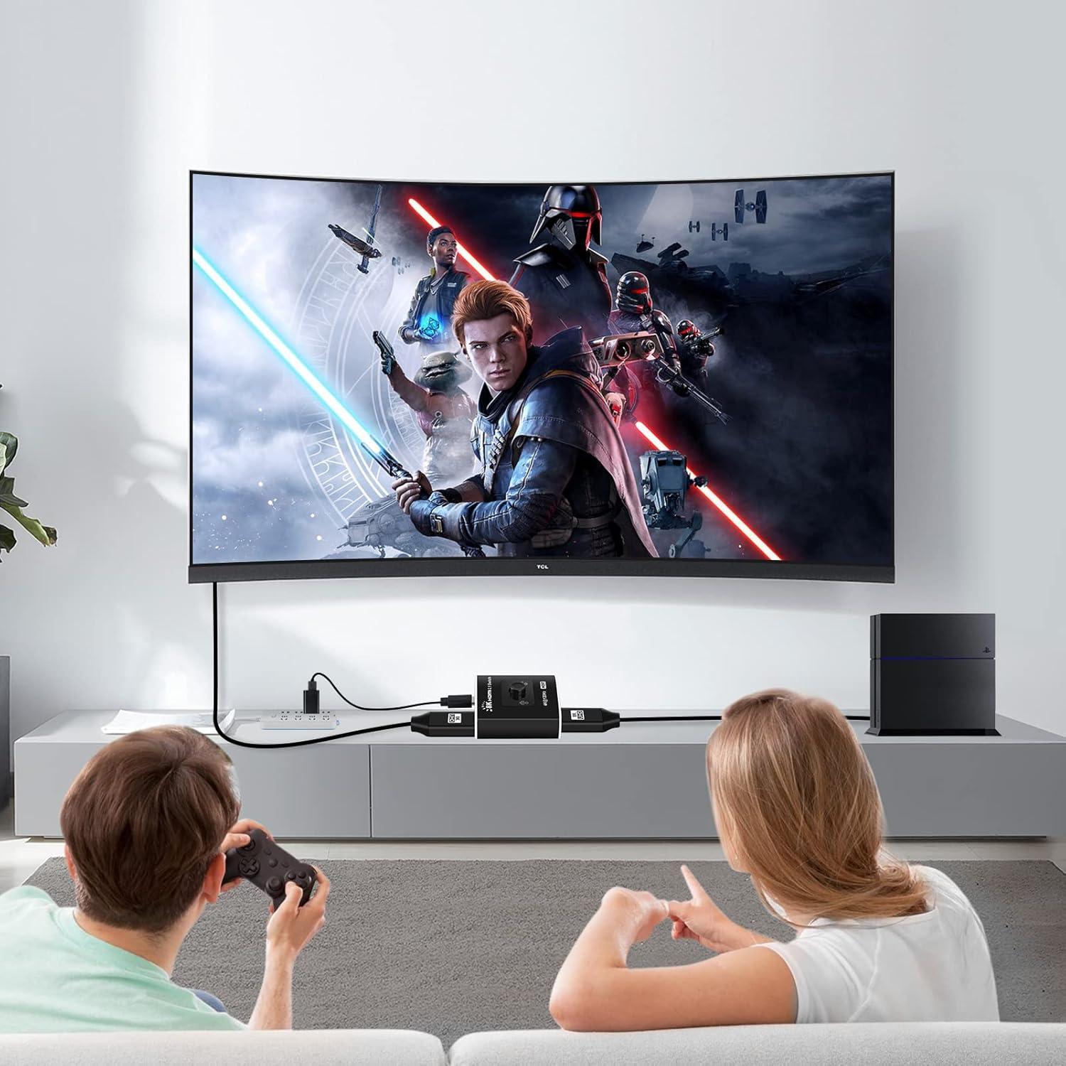 Interruptor HDMI 2 en 1 Avedio Links 8K@60Hz 4K@120Hz