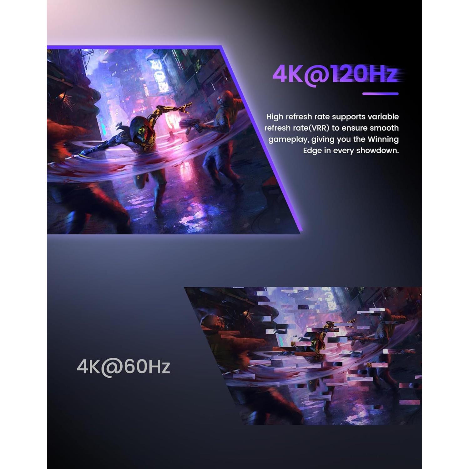 avedio links 8K HDMI 2.1 Switch 4K@120Hz 8K@60Hz, Bi-Directional 2 in 1 Out HDMI Switcher with Remote, Aluminum HDMI Splitter 2 in 1 Out Ultra HD Compatible with PS5 Xbox Fire Stick and More (Black)