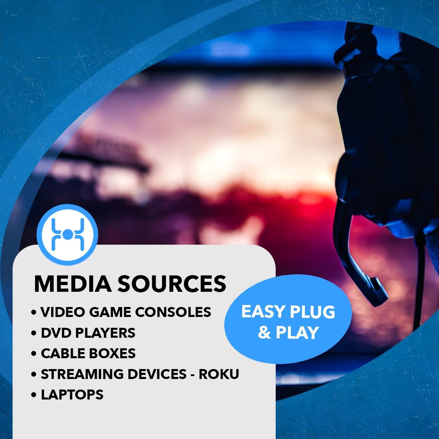 Matriz HDMI 4x4 OREI UHD-404A 4K 60Hz con Control Remoto