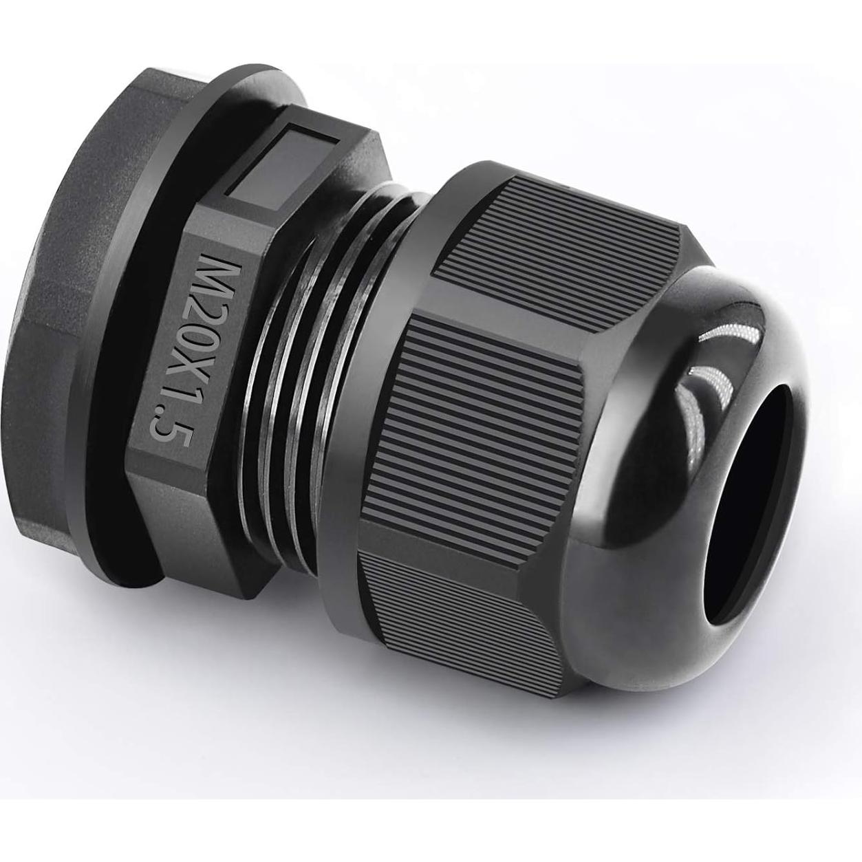 Conectores de Cable Impermeables NineLeaf M20x1.5 10 Piezas