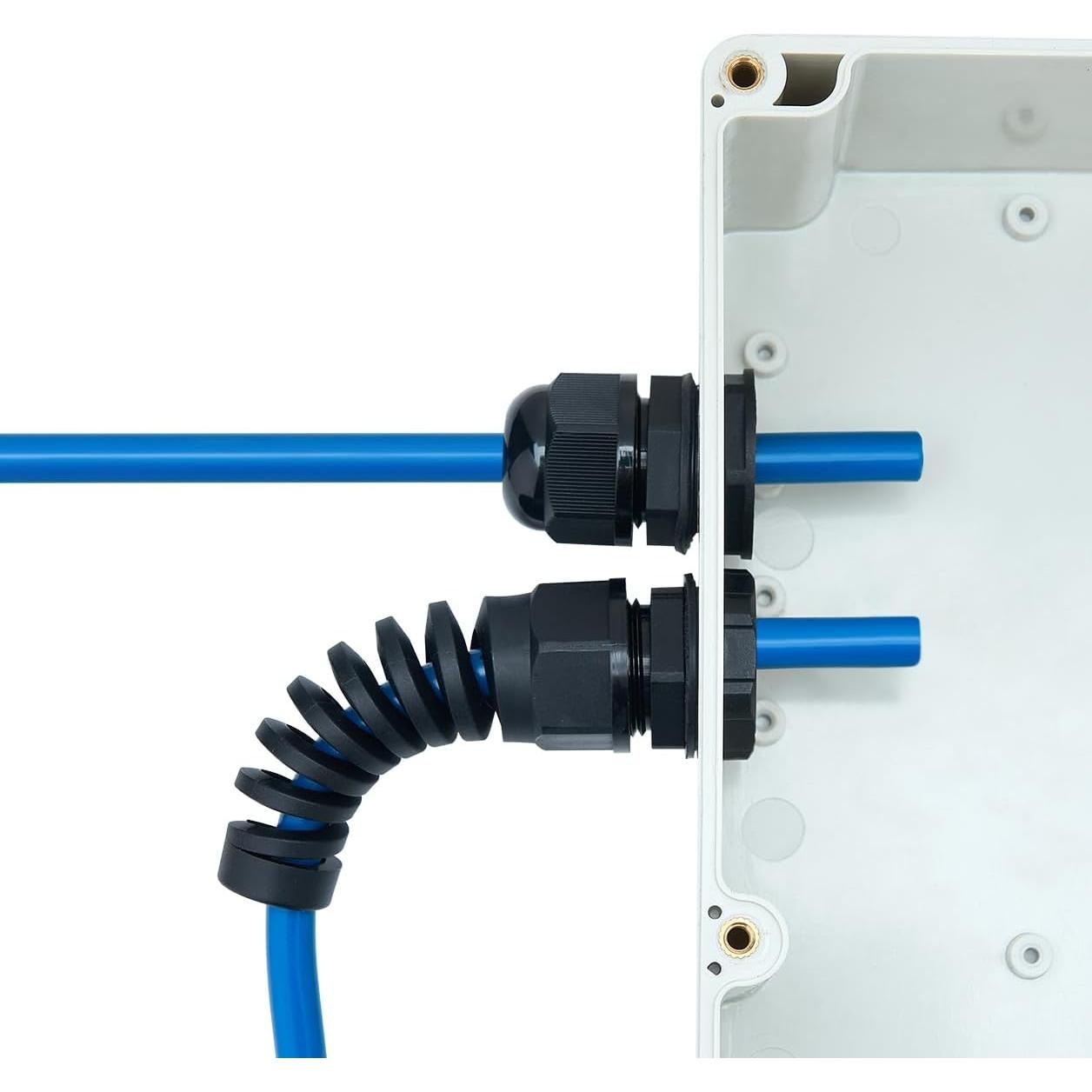 30 Conectores de Cable Impermeables PG7 Aandxmok 3-6.5mm