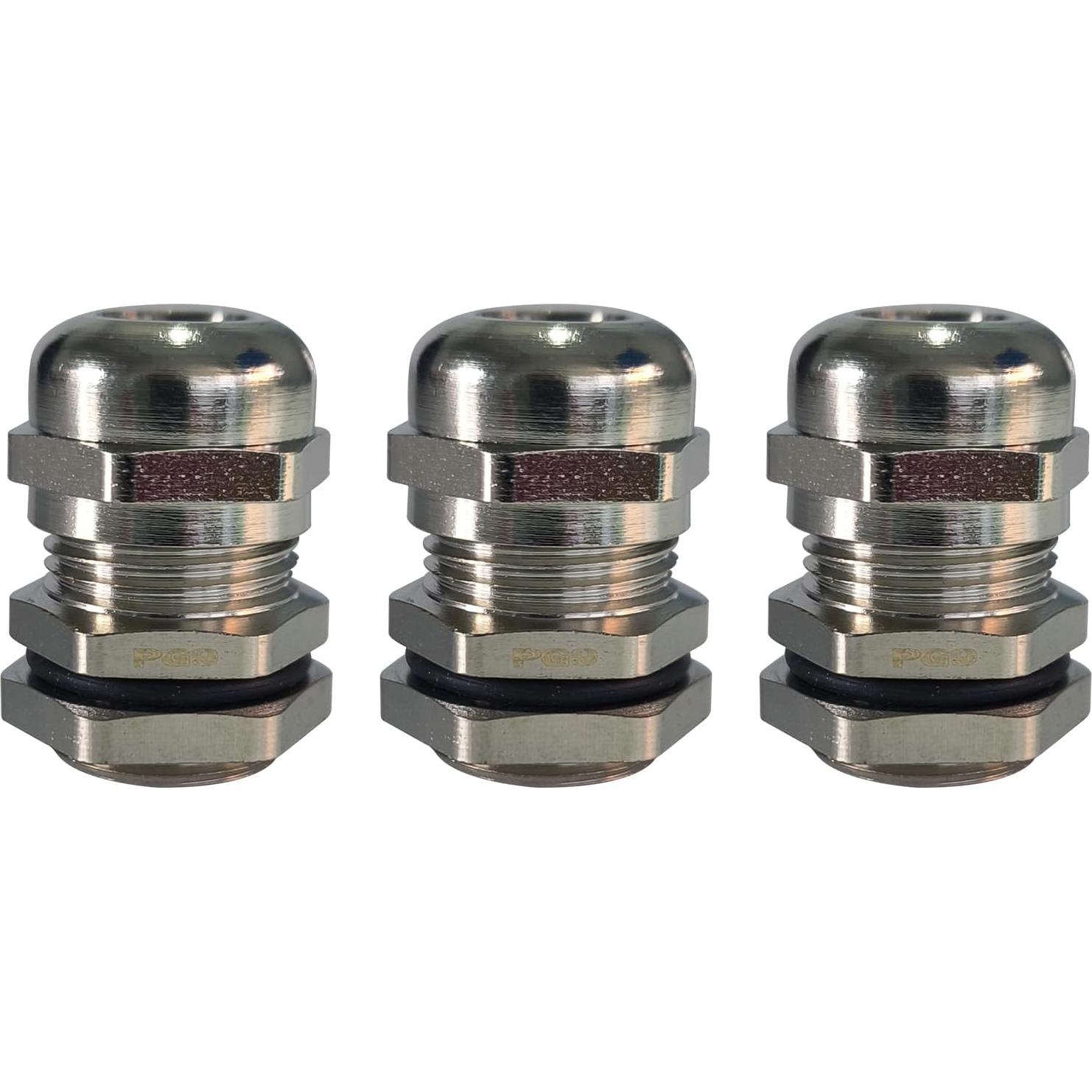 10 Conectores Estancos PG9 Mairuker para Cables 4-8mm