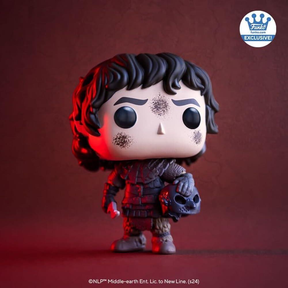 Funko Pop! Frodo Bolsón con Casco de Orcos 9.4 cm