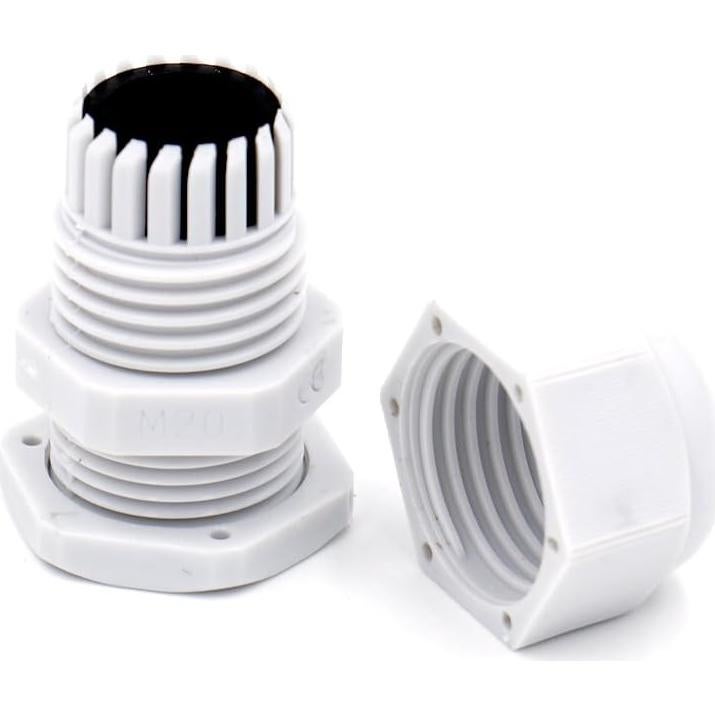 Conector de cable a prueba de agua M20 Baomain IP68 - Paquete de 10