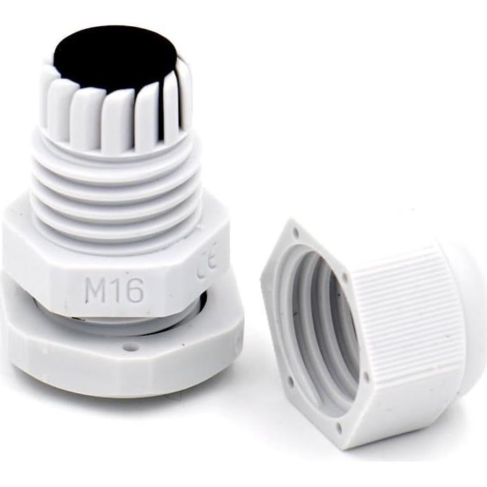 Conector de cable a prueba de agua M16 Baomain IP68 - Paquete de 10