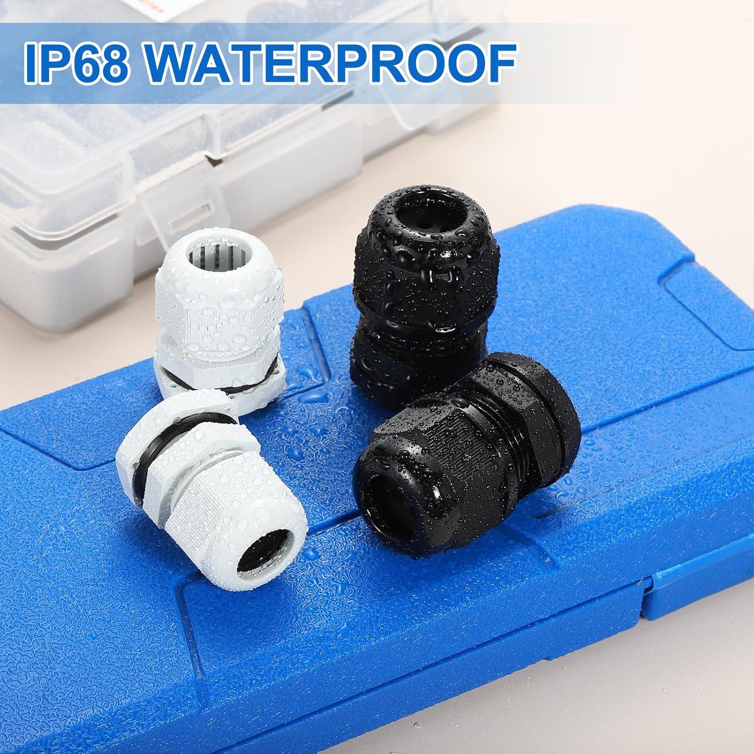 Conector de Cable Impermeable MECCANIXITY M16 30 Pcs 4-8mm